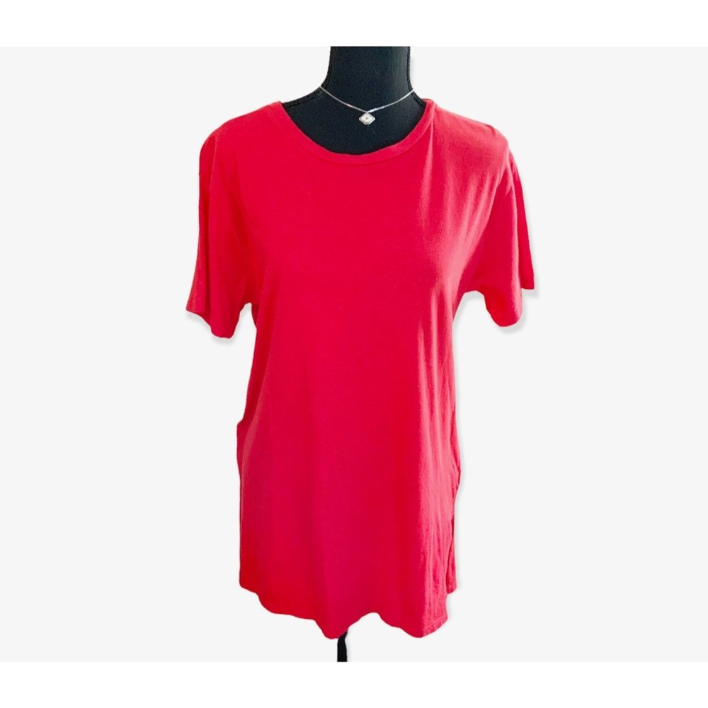 forever 21 side slit tee